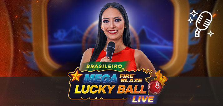 Mega Fire Blaze Lucky Ball Brasileiro